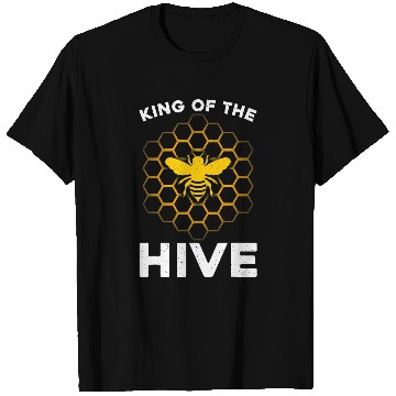 Discover Funny Beekeeper Art For Men Dad Bee Hive Honey Beekeeping T-Shirts