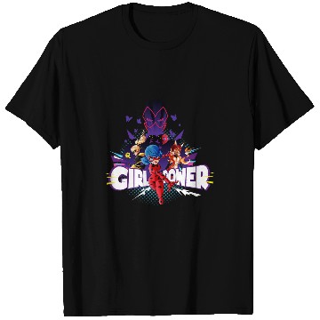 Discover Miraculous Collection Ladybug vs Hawk Moth T-Shirts