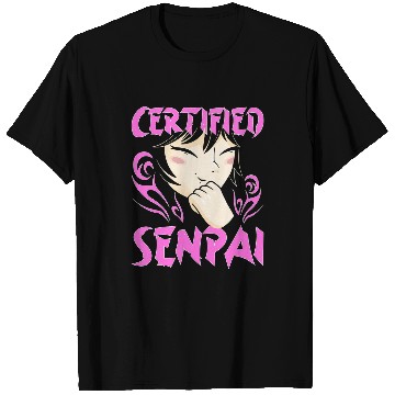 Discover Certified Senpai For Anime Fan T-Shirts
