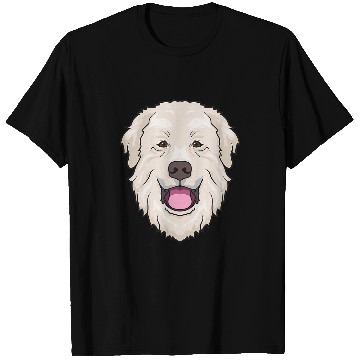 Discover Great Pyrenees Cute Dog Face T-Shirts