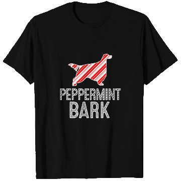 Discover Gordon Setter Peppermint Bark Christmas Dog T-Shirts