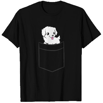 Discover Great Pyrenees Dog In Pocket Funny Great Pyrenees T-Shirts