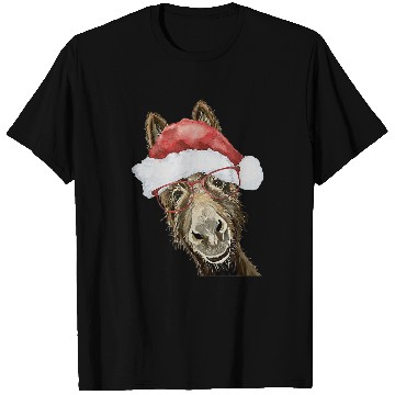 Discover Christmas Donkey Cute Christmas Donkey T-Shirts