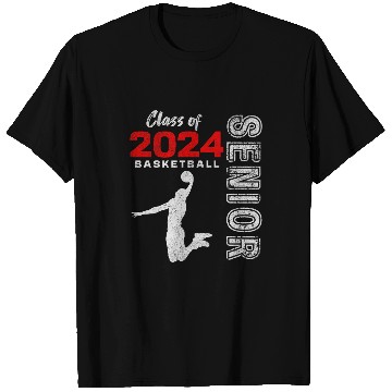 Discover Basketball Player Senior Class of 2024 Graduation 2024 T-Shirts