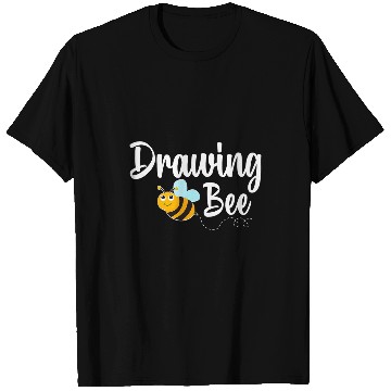 Discover Drawing Bee Drawing Artist Funny Bumblebee T-Shirts