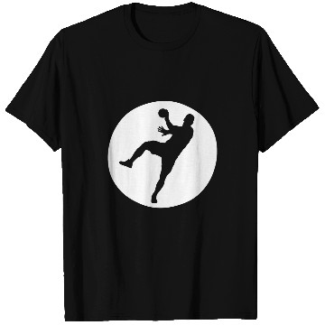 Discover Handball Handballer Circle T-Shirts