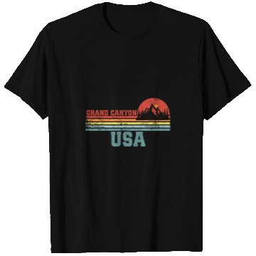 Discover Funny Campings for Men Grand Canyon National Park USA T-Shirts