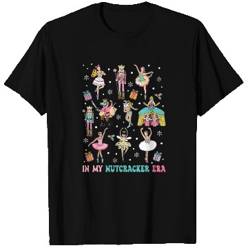 Discover In My Nutcracker Era Pink Nutcracker Ballet Squad Christmas T-Shirts