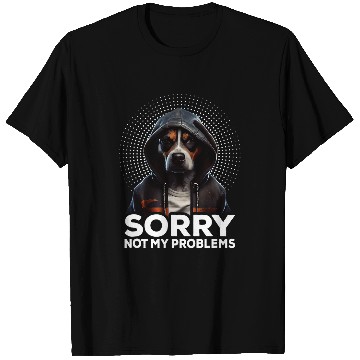 Discover Bulldog Coffee I Grumpy Dog I Sorry Not My Problems T-Shirts