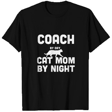 Discover Coachs By Day Cat Mom By Night 1 T-Shirts