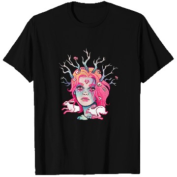 Discover Gothic the four elements Goth Art Earth T-Shirts