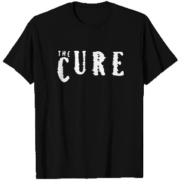 Discover The Cure white logo Classic T-Shirts