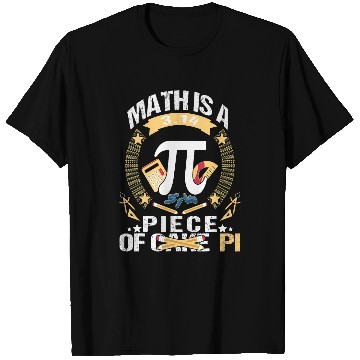 Discover Math is a Piece of Pi Day Math Teacher 3 14 Equations March T-Shirts
