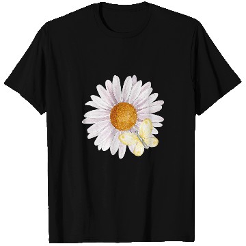 Discover Spring Time Flower and Butterfly T-Shirts