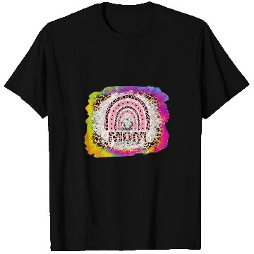 Discover Mothers Day Baseball Mom Leopard Softball Bleached TieDye T-Shirts
