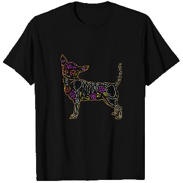 Discover Dia De Los Muertos Chihuahua T-Shirts