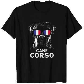 Discover Cane Corso Sunglasses France Flag T-Shirts