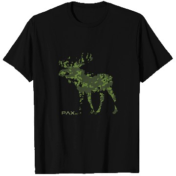 Discover PAX Marshy Camo Moose T-Shirts