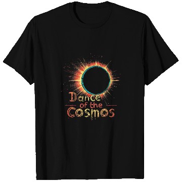 Discover Cosmic Eclipse Ballet Celestial Phenomena Art T-Shirts