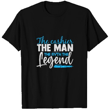 Discover Gift for Cashier Dad The Cashier The Man The Legend T-Shirts