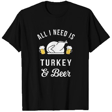 Discover Turkey 2Beer Funny Thanksgiving Drinking T-Shirts