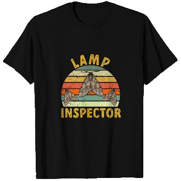 Discover Moth Insect Collector Lamp Inspector Entomologist T-Shirts