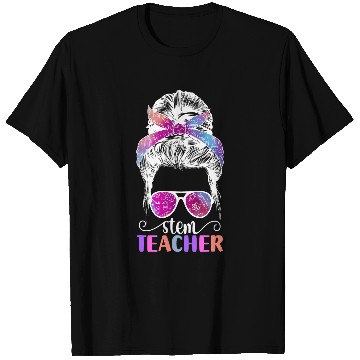 Discover STEM Teacher Science Technology Engineering Math 25 T-Shirts