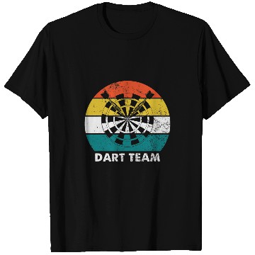 Discover Dart Team Funny Retro vintages Style Dart Lover Player Coach T-Shirts