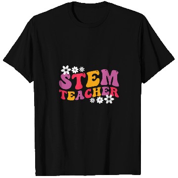 Discover STEM Teacher Groovy Science Technology Engineering Math 21 T-Shirts