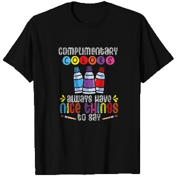 Discover Complementary Colors Always Have Nice Things To Backprint T-Shirts