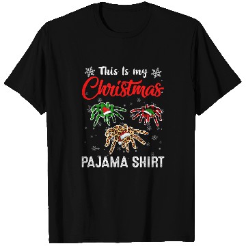 Discover This Is My Christmas Pajama Leopard Plaid Spider T-Shirts
