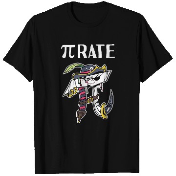 Discover Math Pirate Pi T-Shirts