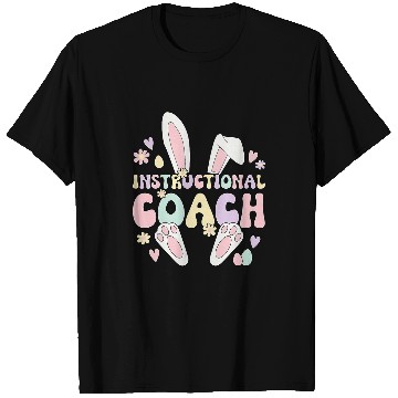 Discover Instructional Coachs Easter Bunny Instructional Coaching T-Shirts