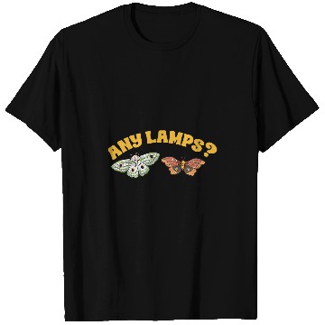 Discover Moth Insect Collector Any Lamps Entomologist T-Shirts