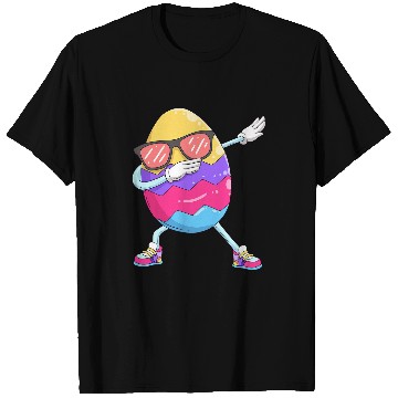 Discover Dabbings Easter Egg Funny Happy Easter Boys Girls Kids Dab T-Shirts