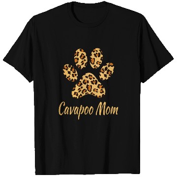 Discover Cavapoo Mom Cavalier King Charles and Poodle dog T-Shirts