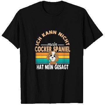 Discover Cocker Spaniel Charles T-Shirts