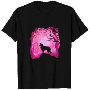 Discover Border Collie Retro Pink Border Collie Dog T-Shirts