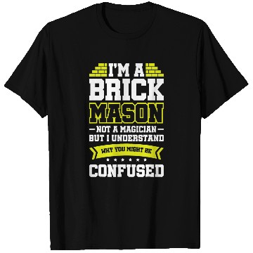 Discover Funny Cool Brick Mason Bricklayer Apparel 10 T-Shirts