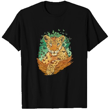 Discover Leopard And Butterflies Butterfly Wings Flying Insect Bug T-Shirts
