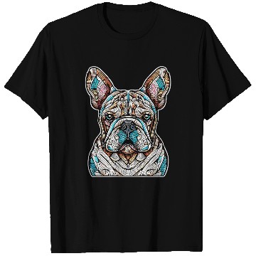 Discover French Bulldog Frenchie Abstract T-Shirts