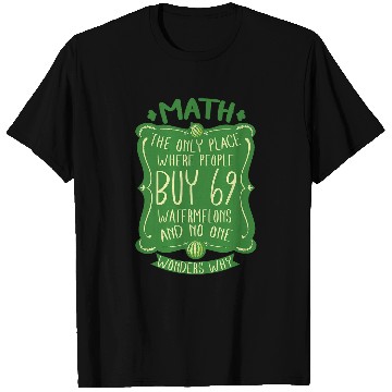Discover Math Nerd Mathematics Mathy T-Shirts