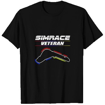 Discover Simrace Sim Racer with Simracing Track 3 T-Shirts