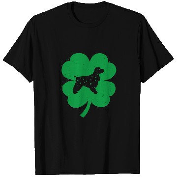 Discover Cocker Spaniel Lover Irish Shamrock Leaf St  Patricks Day T-Shirts