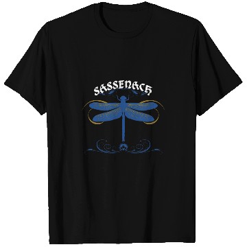 Discover Outlander Dragonfly Sassenach Sign Gaelic Highlands T-Shirts