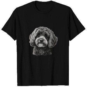 Discover Cavapoo Dog Cavalier King Charles and Poodle dog 1 T-Shirts