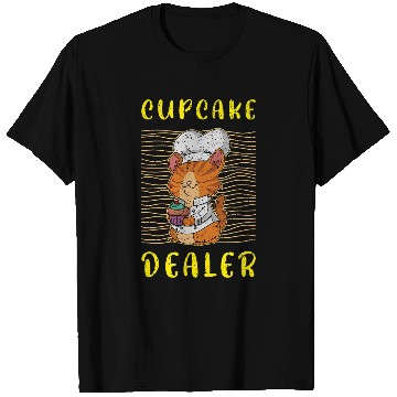 Discover Baker kittens kids cute chefs baking cupcake toque blanche 4 T-Shirts