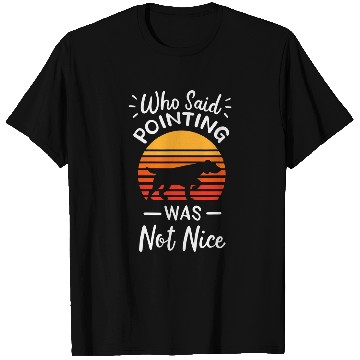 Discover Pheasant Hunting Artwork For A Pointer Dog Owner T-Shirts