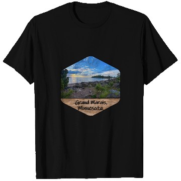 Discover Grand Marais Minnesota Artist Point 1 T-Shirts