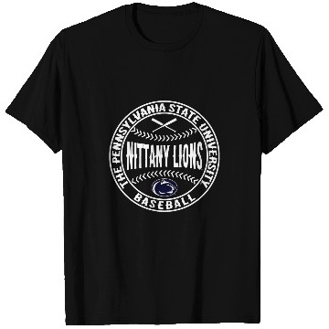 Discover Penn State Nittany Lions Baseball Homerun Navy T-Shirts